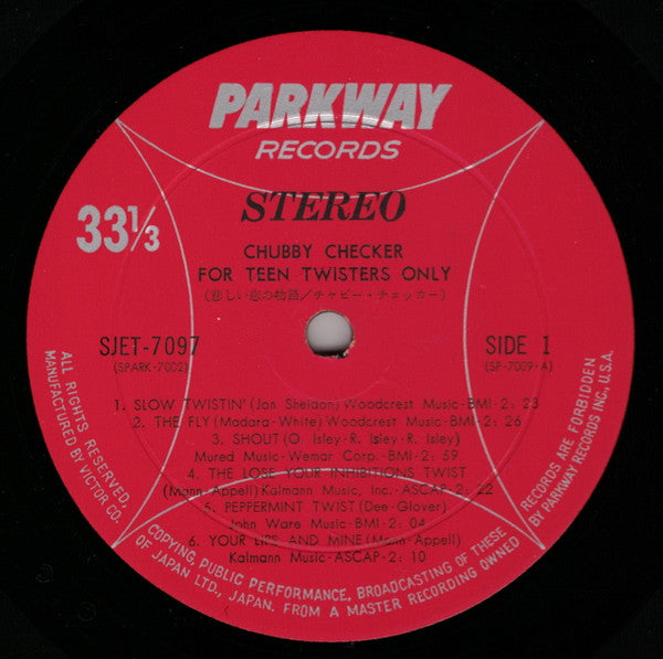 Release: For 'Teen Twisters Only-Vinyl-Japan-None-SJET-7097-13153465