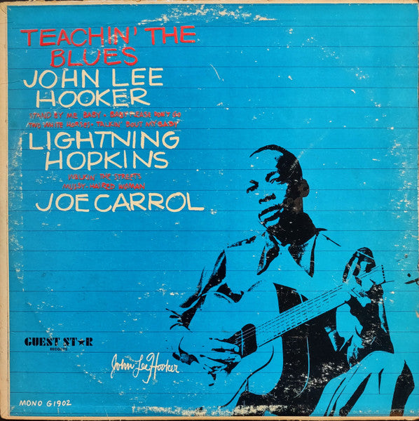 Master Release: Teachin' The Blues by John Lee Hooker