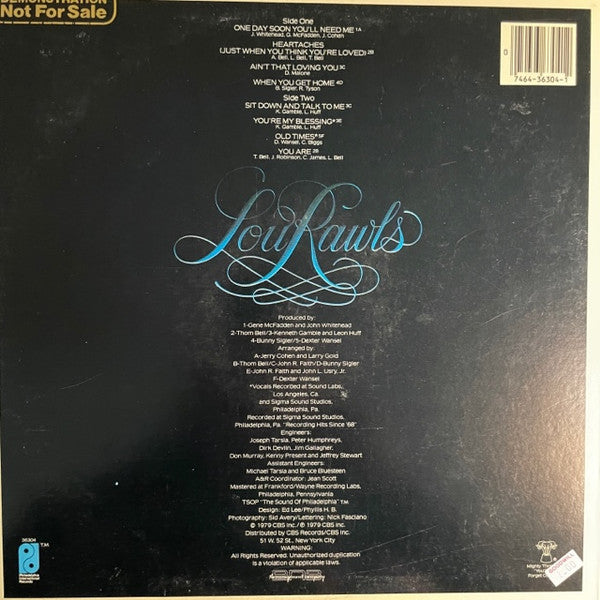 Release: Sit Down And Talk To Me-Vinyl-US-1979-JZ 36304-23980154
