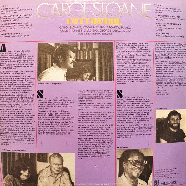 Release: Cottontail-Vinyl-Japan-1978-PAP-9194-18708340