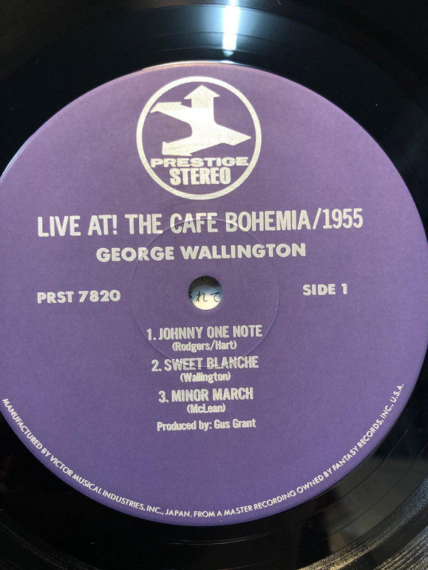 George Wallington Quintet At The Bohemia (Featuring The Peck)