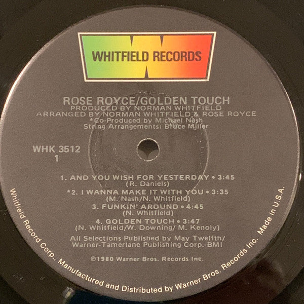Master Release: Golden Touch by Rose Royce
