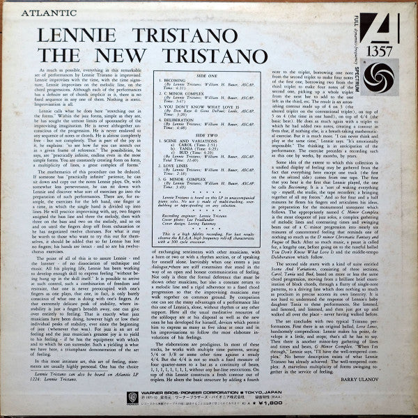 The New Tristano