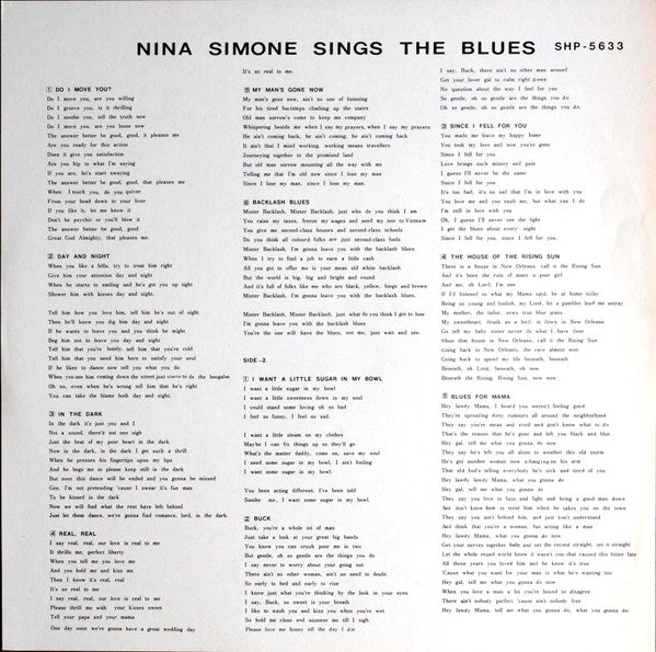 Nina Simone Sings The Blues