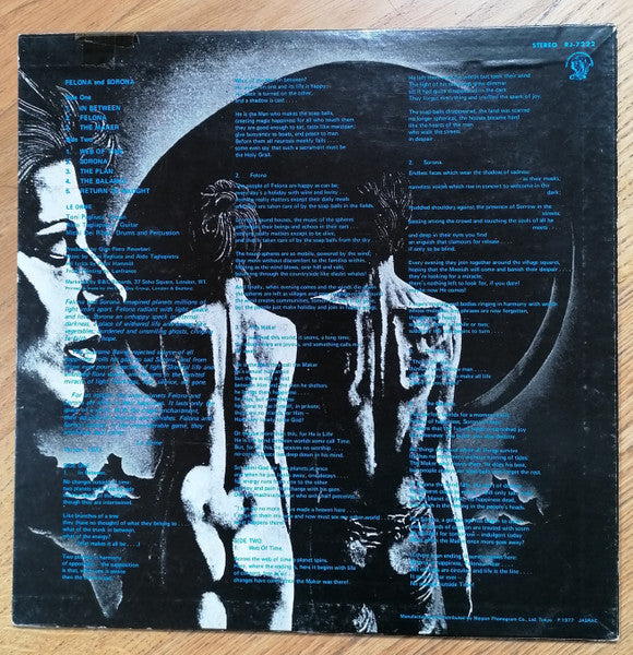 Release: Felona E Sorona-Vinyl-Japan-1977-RJ-7222-16096939