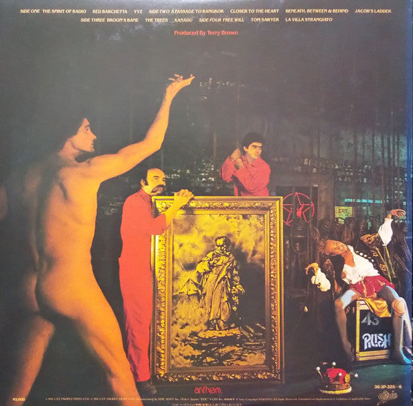 Release: Exit...Stage Left-Vinyl-Japan-1981-36 3P-325~6, 36 3P-325~6-16232360