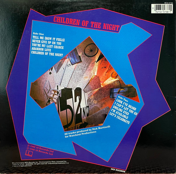 Master Release: Children Of The Night by 52nd Street