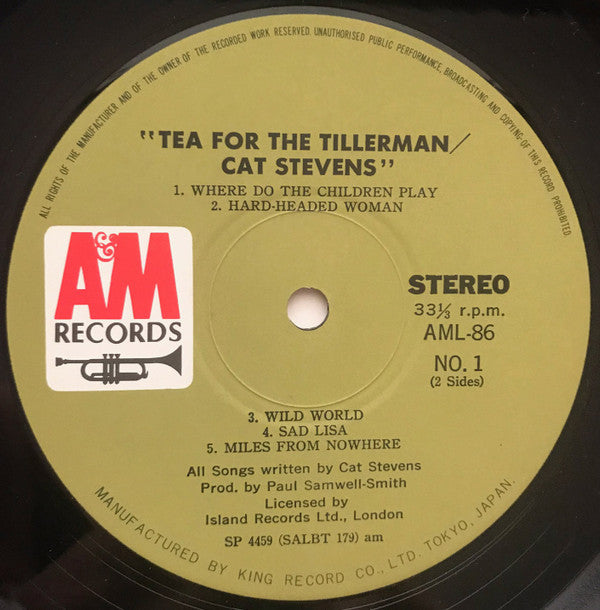 Tea For The Tillerman