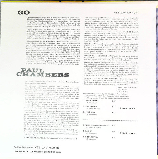 Release: Go...-Vinyl-US-1967-SR 1014, VJLP-1014-14628614