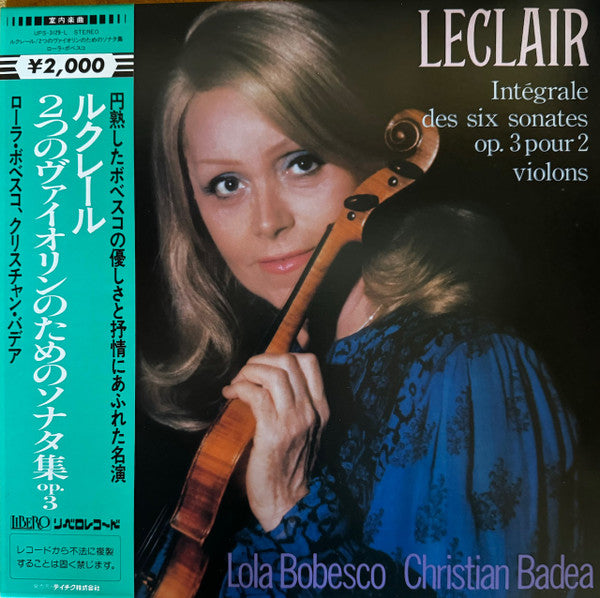 Master Release: Intégrale Des Six Sonates Opus 3 Pour 2 Violons by Jean-Marie Leclair