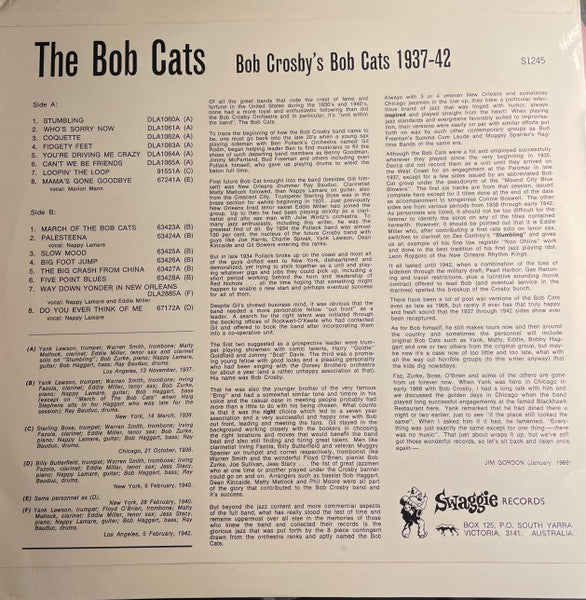 The Bob Cats - Bob Crosby's Bob Cats 1937-42