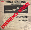 Nina Simone - In Concert - Emergency Ward! (LP, Album, Promo, Stereo) - Very Good Plus (VG+) / Very Good Plus (VG+)
