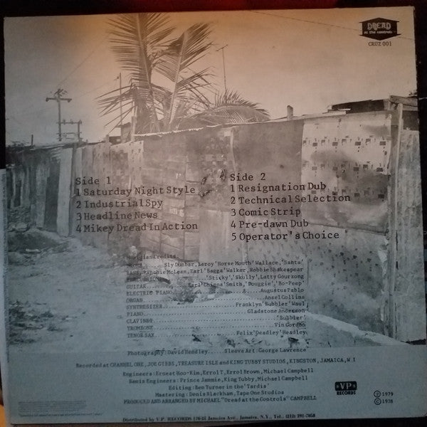 Release: African Anthem (The Mikey Dread Show Dubwise)-Vinyl-US-1979-CRUZ 001-13609084