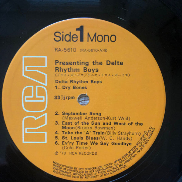 Presenting The Delta Rhythm Boys