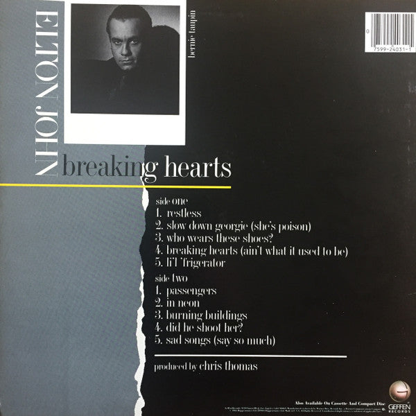 Release: Breaking Hearts-Vinyl-US-1984-GHS 24031-12034267