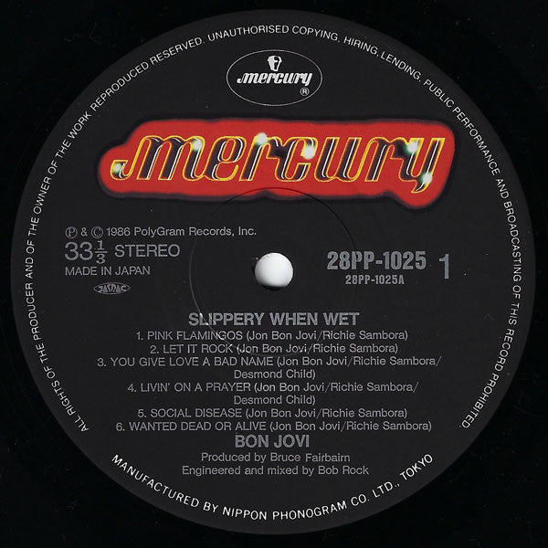 Slippery When Wet = ワイルド・イン・ザ・ストリーツ