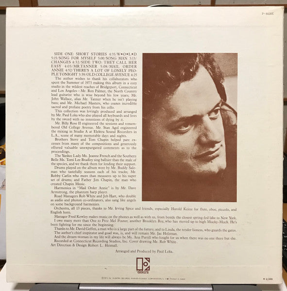 Master Release: Short Stories by Harry Chapin