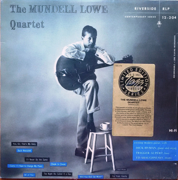 Release: The Mundell Lowe Quartet-Vinyl-US-1991-OJC-1773, RLP-12-204-11446920