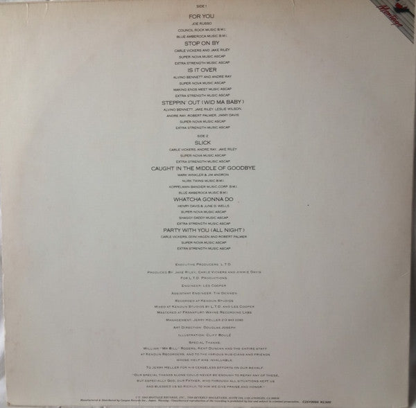 Release: For You-Vinyl-Japan-1983-C25Y0056-13545942