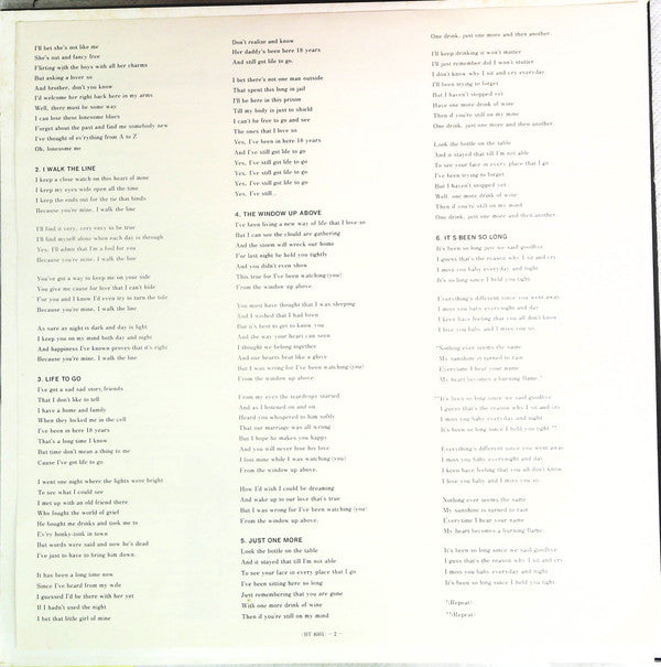 Sings Country & Western Hits