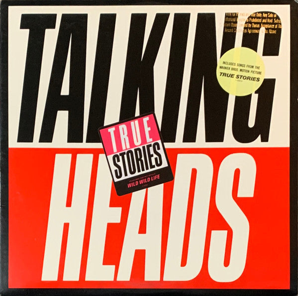 Release: True Stories-Vinyl-US-1986-1-25512, 9 25512-1-16115532