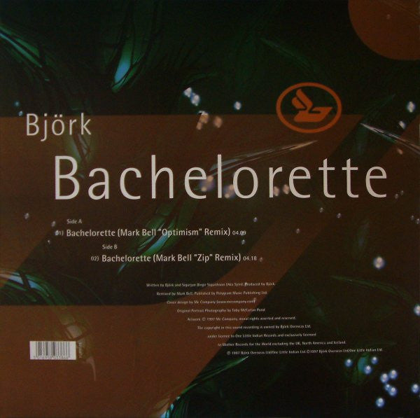 Release: Bachelorette-Vinyl-UK-1997-212TP12P3-96165