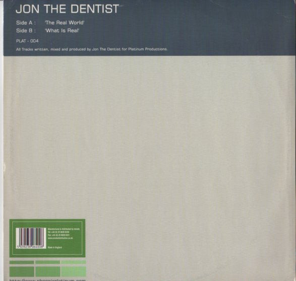 Release: The Real World / What Is Real-Vinyl-UK-2002-PLAT-004-76218