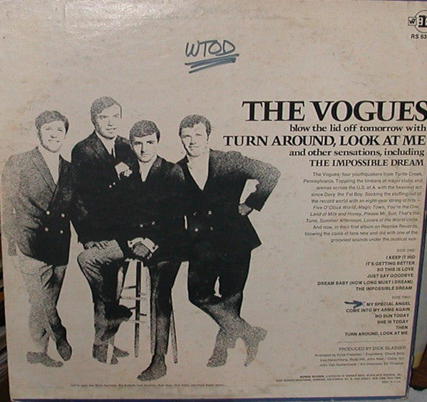 Master Release: Turn Around, Look At Me by The Vogues
