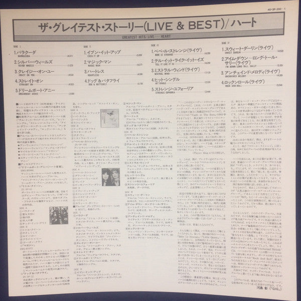 Greatest Hits / Live