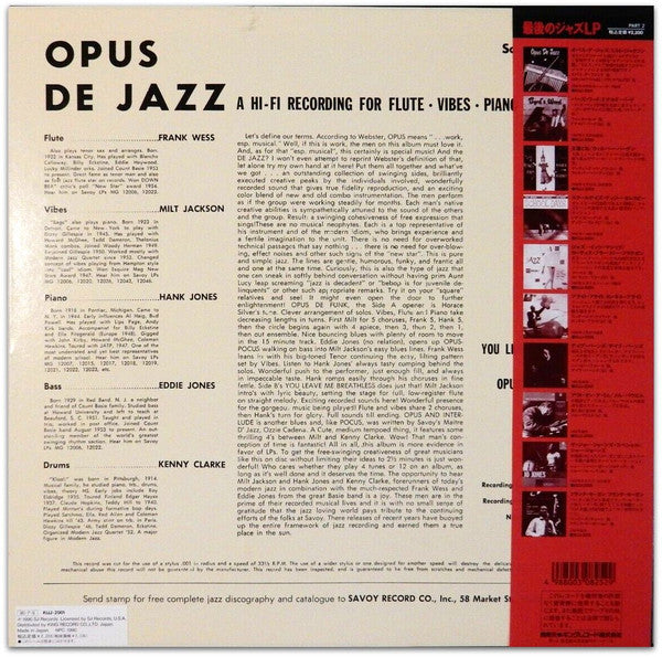 Opus De Jazz