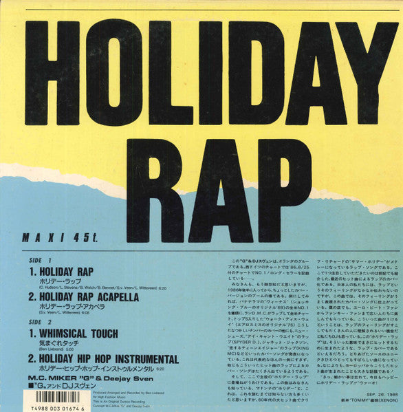 Holiday Rap