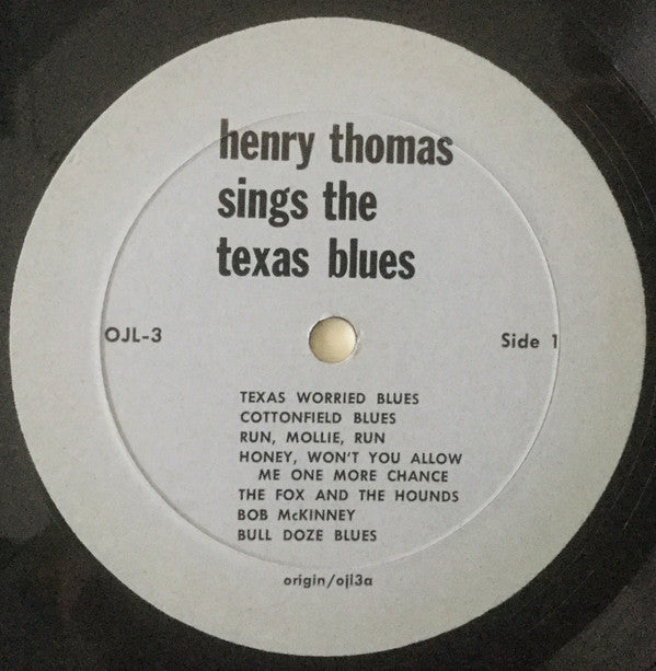 Sings The Texas Blues 1927-28