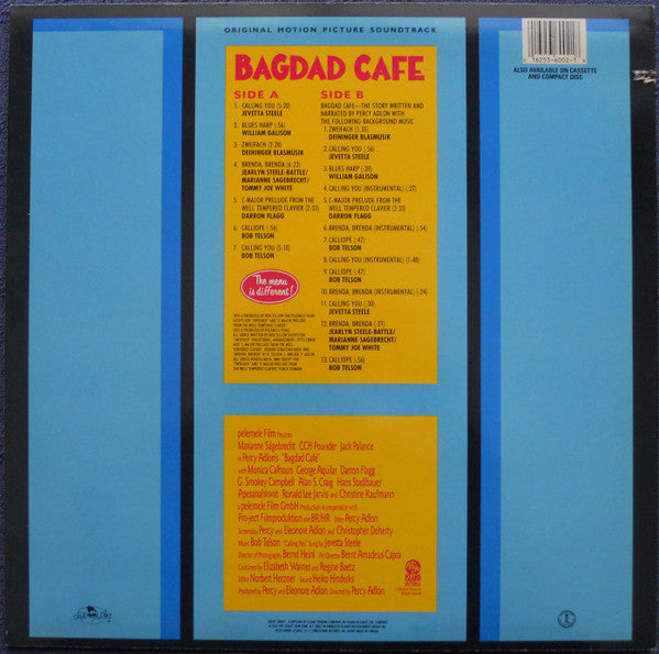 Release: Bagdad Cafe (Original Motion Picture Soundtrack)-Vinyl-US-1988-GJ-6002, GJ 6002-2320955