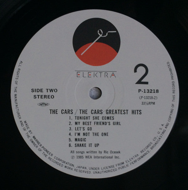 The Cars Greatest Hits