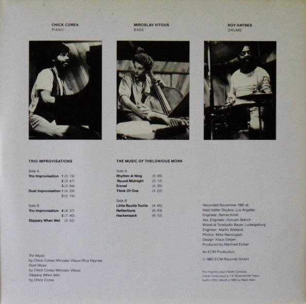 Release: Trio Music-Vinyl-Germany-1982-ECM 1232/33, 2641 232-1572746