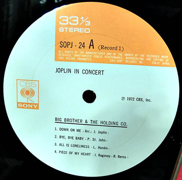 Joplin In Concert