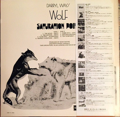 Master Release: Saturation Point by Darryl Way's Wolf