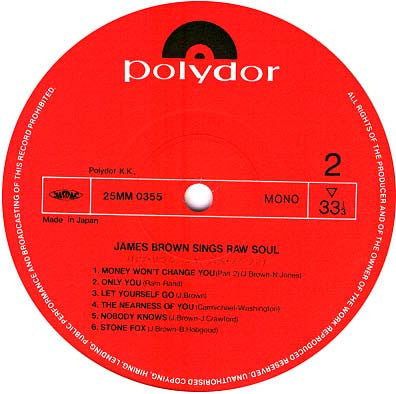 James Brown Sings Raw Soul