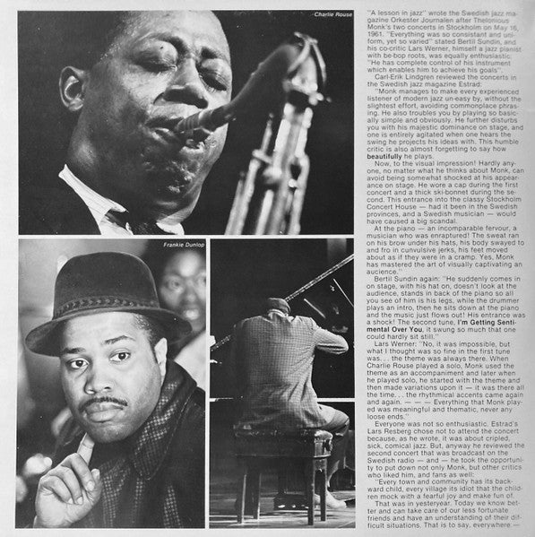 Live In Stockholm 1961