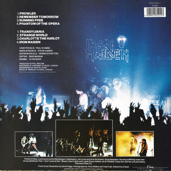 Release: Iron Maiden-Vinyl-UK-1985-FA 41 3121 1, FA 41 3121 1-2031974