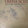 Diana Ross - All The Great Hits (2xVinyl, LP, Compilation, Stereo) Good Plus (G+) / Very Good (VG)