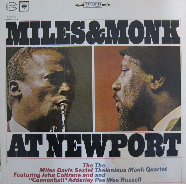 Release: Miles & Monk At Newport-Vinyl-US-1967-CS 8978-4141174