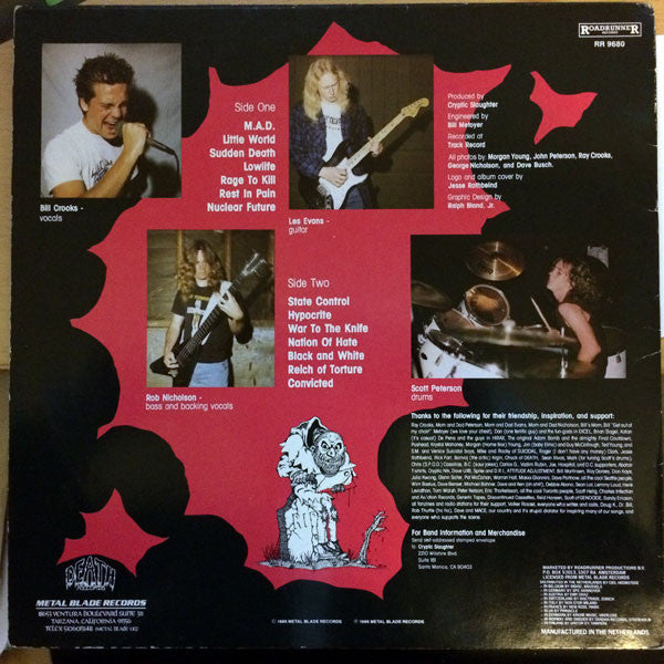 Master Release: Convicted by Cryptic Slaughter