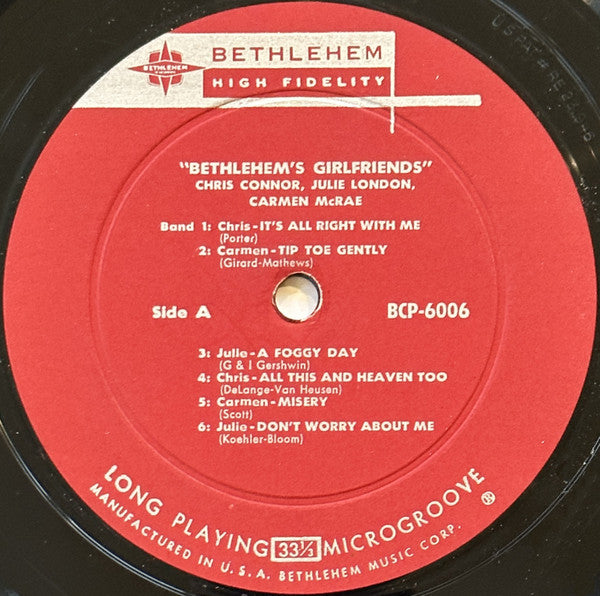 Bethlehem's Girl Friends