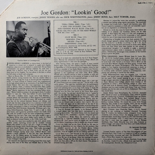 Master Release: Lookin' Good by Joe Gordon