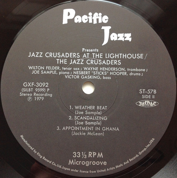 Jazz Crusaders At The Lighthouse = アット・ライトハウス