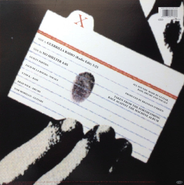 Release: Guerrilla Radio-Vinyl-Europe-1999-668178 6, EPC 668178 6, 6681786000-1753266