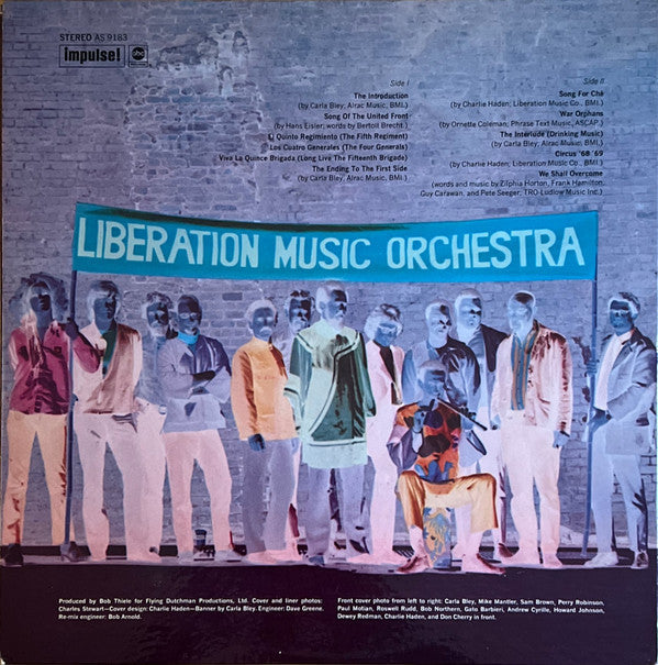 Release: Liberation Music Orchestra-Vinyl-US-1970-AS-9183, AS-9183-3848895