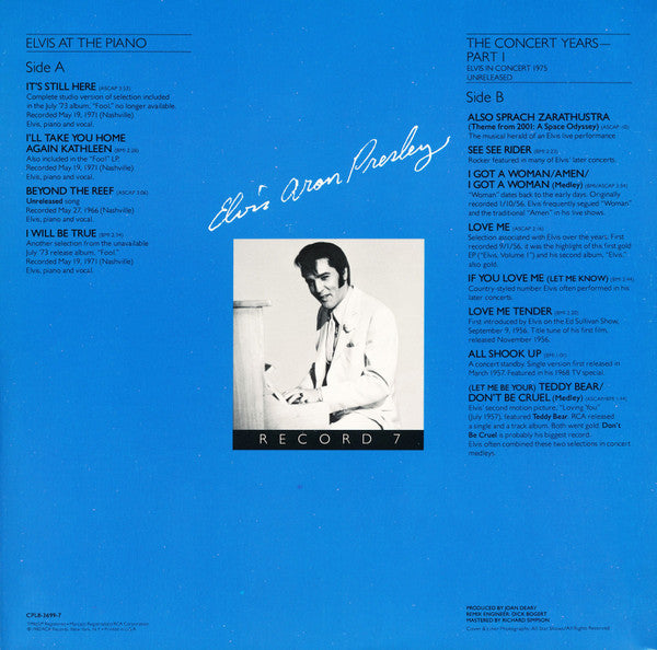 Elvis Aron Presley (1955-1980 - 25 Anniversary)