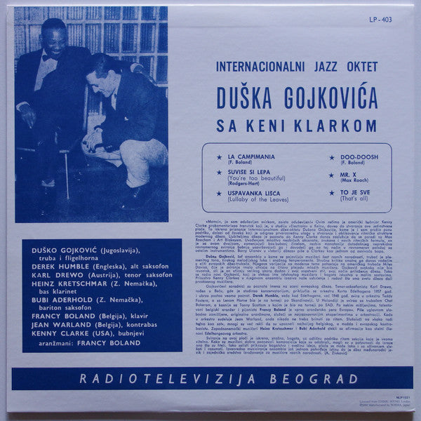 Release: Internacionalni Jazz Oktet Duška Gojkovića Sa Keni Klarkom-Vinyl-Japan-2000-NLP1021, LP-403-9164046